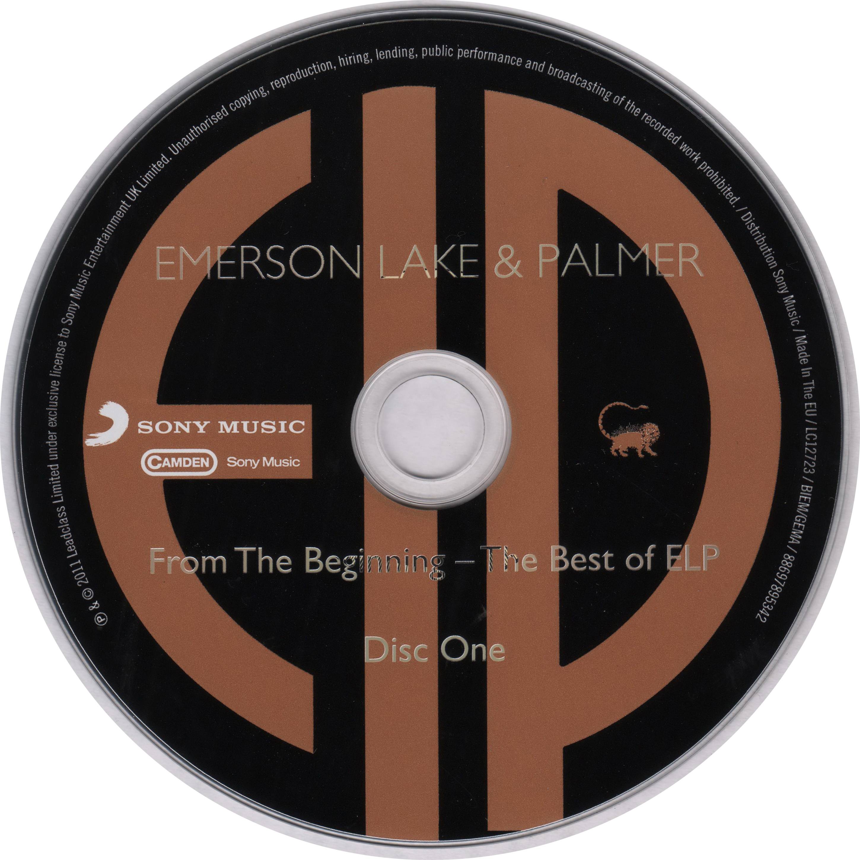 Emerson, Lake and Palmer From The Beginning The Best Of ELP : CD1